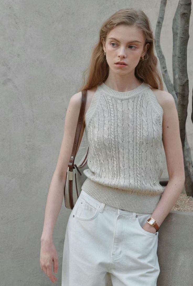 Refined knitwear everyday outfit